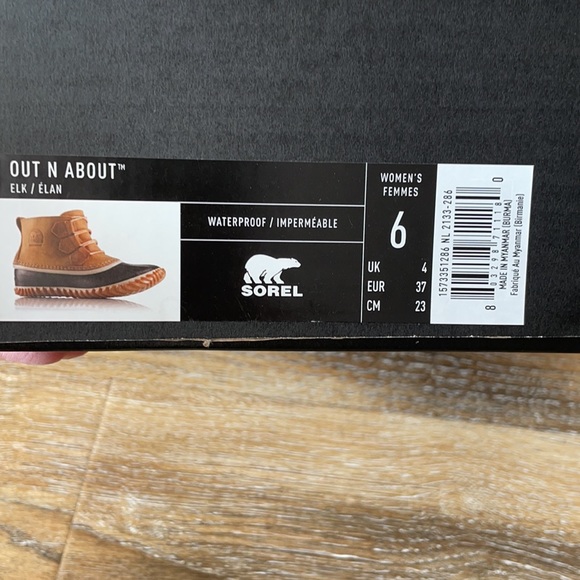 Sorel Out N’ About Duck Boot in Elk NWT - Picture 12 of 12